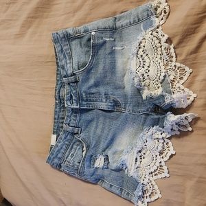 Jean shorts